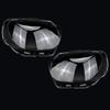 For BMW Mini Countryman Cooper F60 2017- Car Front Headlamps Cover Waterproof Clear Headlight Lens Cover Shell Auto parts