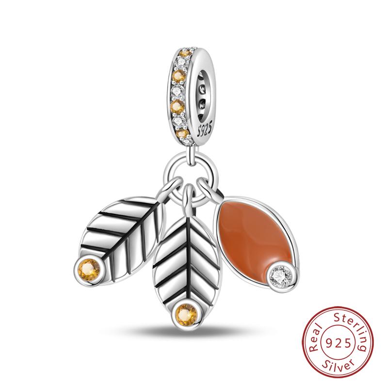 Copper Little Bear Soft Candy Coffee Strawberry Cake Afternoon Tea Charms Beads Fit Qikaola Bracelets Diy Jewelry