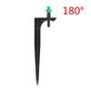 5/50 Pcs Garden Irrigation Simple Refraction Nozzle Watering Flower Mist Nozzle Threaded Connection 90/180/360 Degrees Sprayer