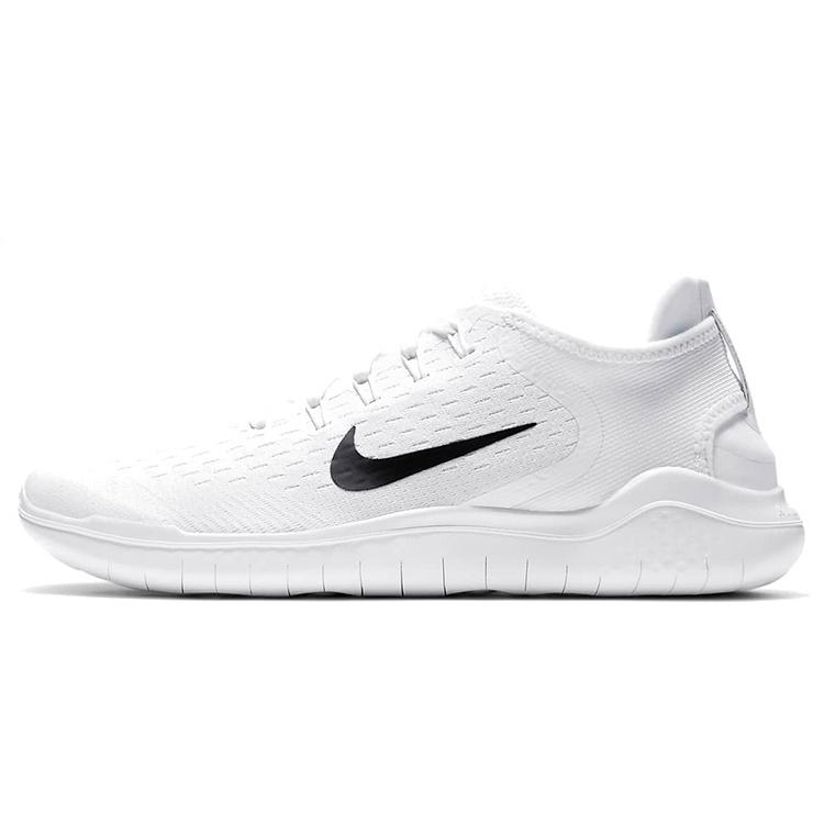 Nike Free RN 2018 White Black Men s 942836-100 EU 42.5