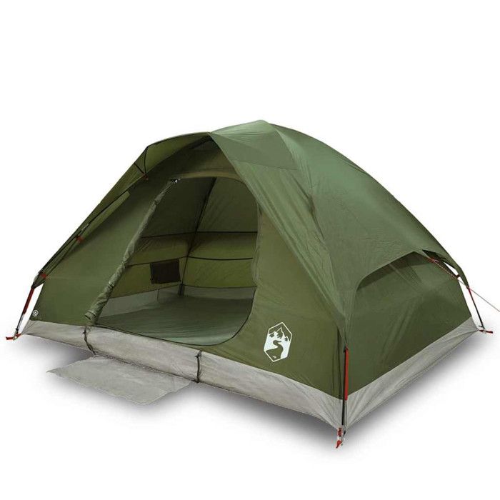 VidaXL Tente de camping à dôme 2 personnes vert olive imperméable, tente, abri de camping, abri de jardin, tente de jardin, 4009639