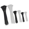 600Pcs Nylon Cable Ties Self Locking Binding Harness PA66 Electrical Auxiliary Materials 15 20 30cm