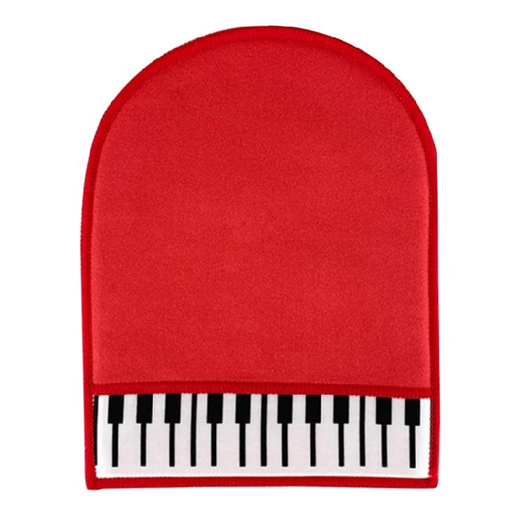 Piano Cleaning Gloves Plush Polishing Cloth Universal Instrument Cleaning Gloves