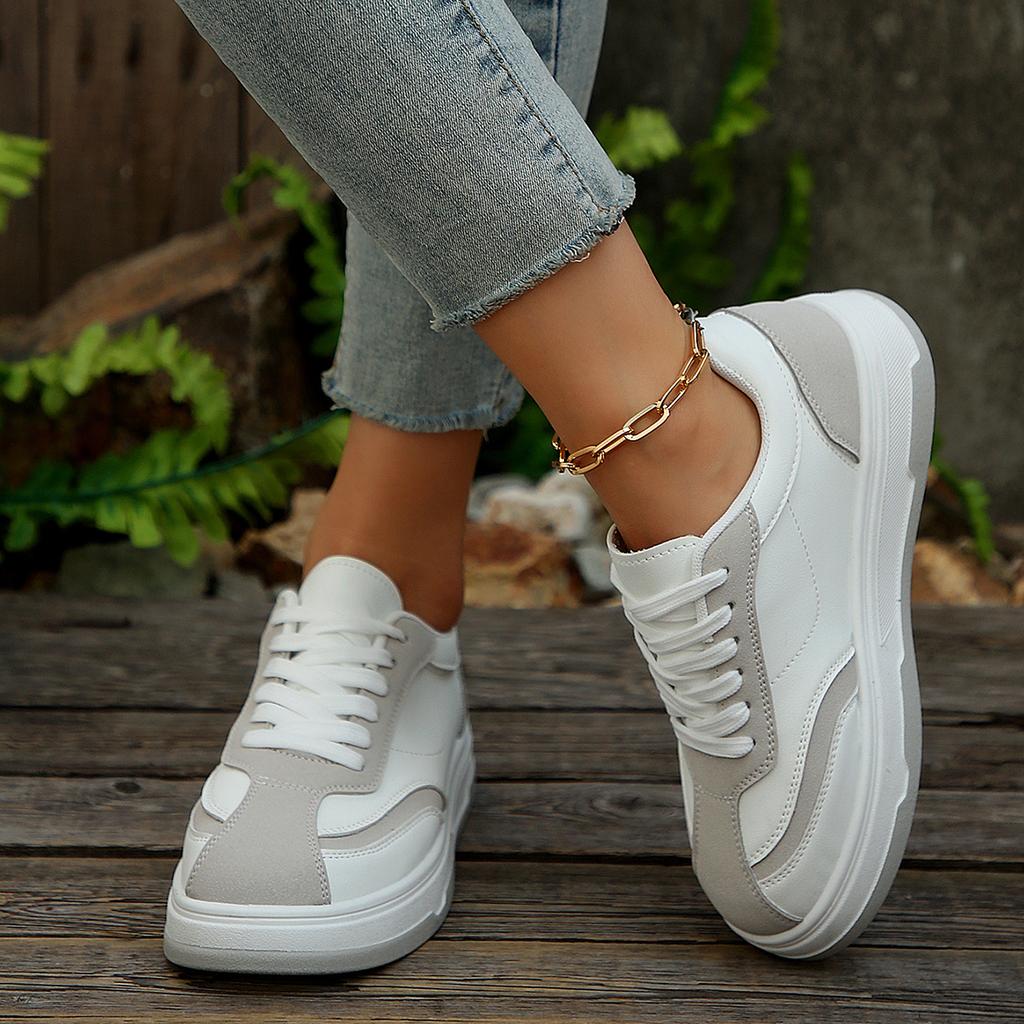 Women Sports Shoes New Tennis Running Canvas Sneakers Casual Basket Skateboard Spring Round Toe Flats Barefoot Sneakers Ladies