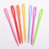 Colored Knitted DIY Plastic Large-Eye Sewing & Yarn Needles - Safe Knitting Tools