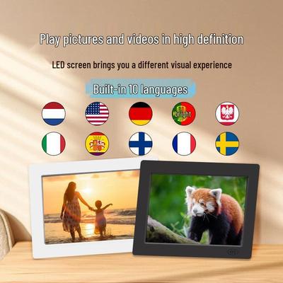 Manufacturer's New 8-inch Smart HD Digital Photo Frame Display