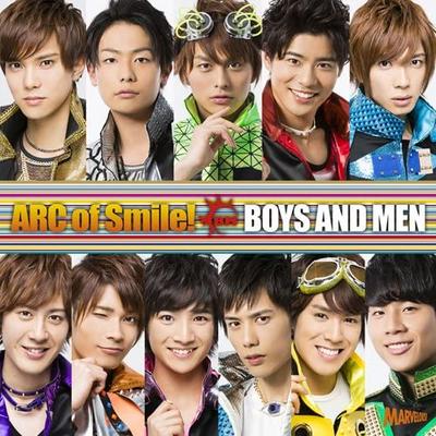 CD BOYS & MEN - ARC of Smile!  MJSS09147 Japan ObiJapanese Pop/Rock Used