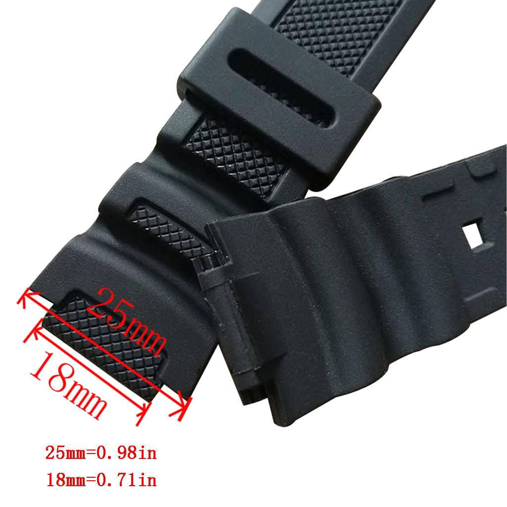 Řemínek vhodný pro Casio W735H W800 SGW300H Vodotěsný náramek Odolný pro chytré hodinky Módní pásek Sportovní náramky