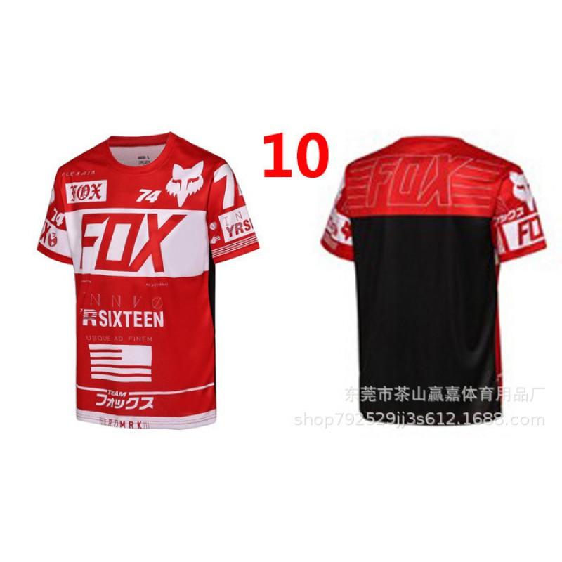 Herren Kurzarm-Motorrad-Fahrradtrikot Schnelltrocknend Offroad-Radfahren Disc-Sportarten