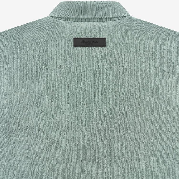 Fear of God Essentials Terry Polo Sycamore Men Tops Green 125BT224051F
