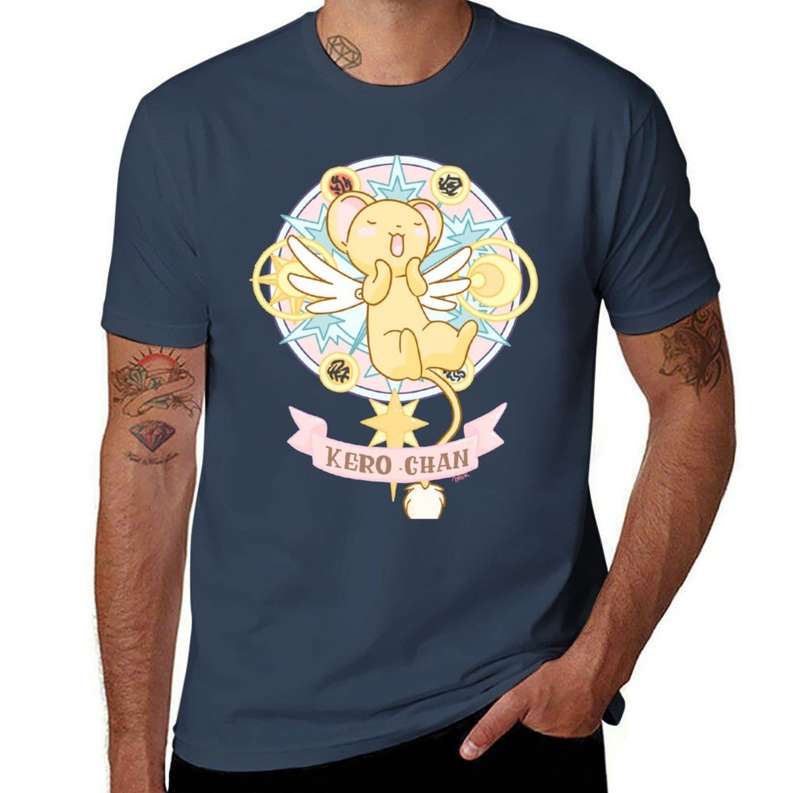 Cardcaptor Sakura Kero Chan Magic Clear Circle Tshirt Festive Simple Tshirt S