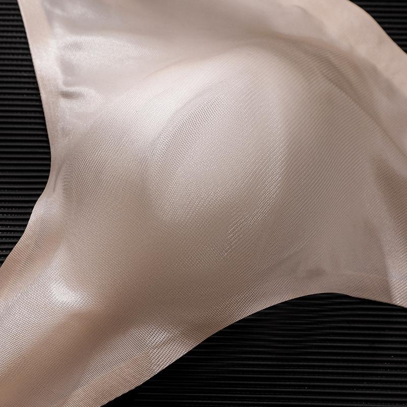 Sexy netting for menn Is Silke Sømløs bokstav G-streng Sports Fitness truser for menn