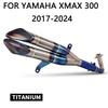 Titanium Alloy Exhaust Tail Pipe for Yamaha XMAX 250/300