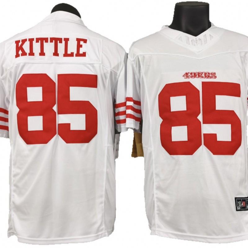 San Francisco 49ers 85 George Kittle Forması 3. Nesil Amerikan Futbolu Nakışlı