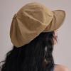 Retro Beret Capswestern Style Ivy Cap Classic For Women Painter'S Beret Solid Color Hat For Outdoor Fishing Camping 54-60Cm