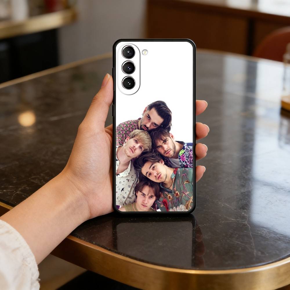 

Hot J-Joker O-Out Band Phone Case For Samsung S25,24,23,22,30,21,10,9,Ultra,Plus,Lite,FE,4,5 G Soft Black Case Samsung S30plus5G