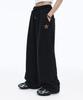 Pantaloni de trening largi RANDOMOFF cu un pli Stea Leopard (2 culori)
