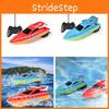 Lancha de Alta Velocidade com Controle Remoto Sem Fio, Brinquedo de Barco Aquático, Presente para Crianças para Desenvolvimento Intelectual e Coordenação Mão-Olho