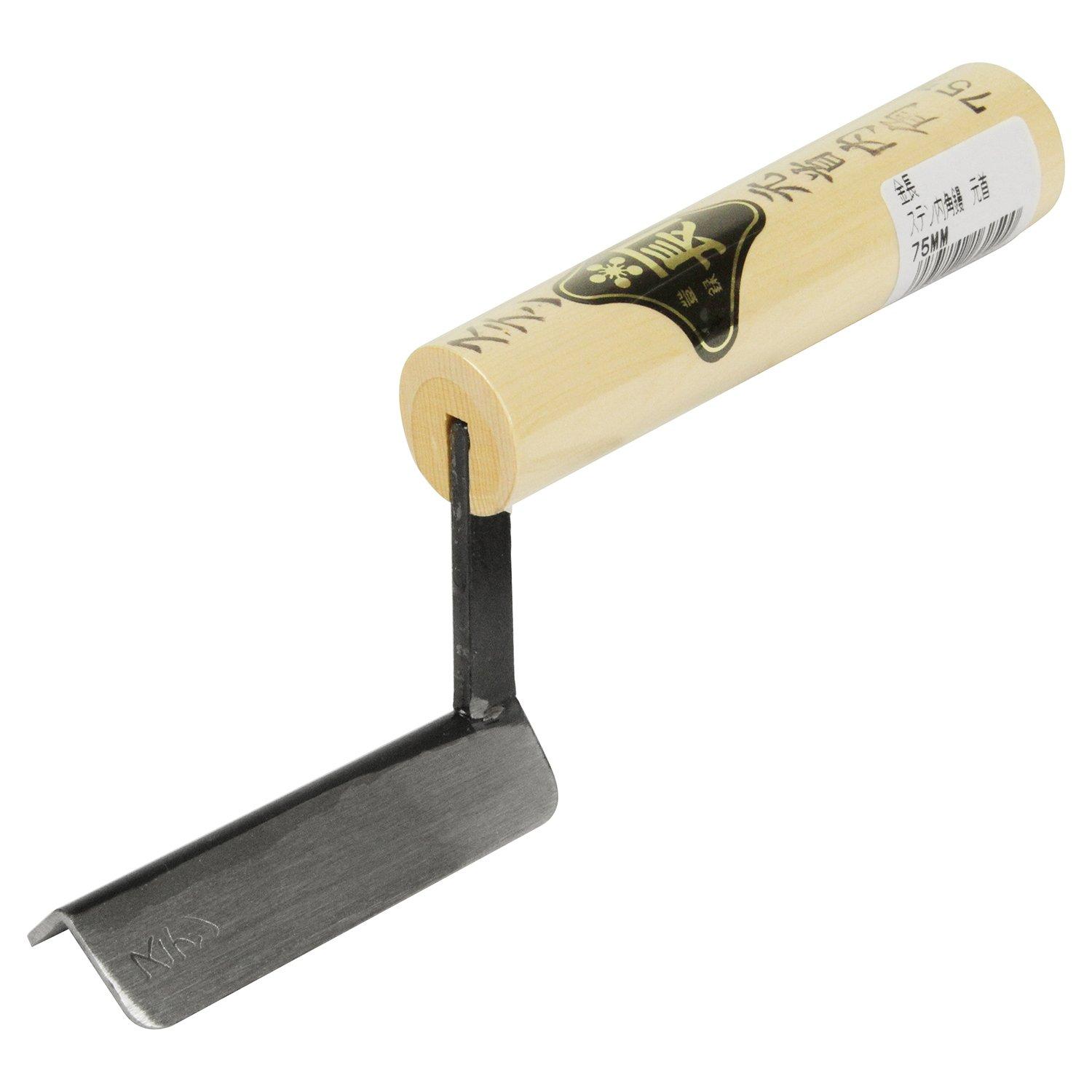 

Stainless Steel Inside Angle Head 75mm Kinchō Trowel,