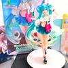 18CM Anime Hatsune Miku Figure Sweet Sweets Melon Soda Float Standing Figure Cute Toy Gift Collection Aciton Figure PVC Dolls