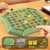 Flip Chess Memory Game Animal Fruit Cognitive Learning Toy For Kids Logic Observation Training 2-4 Player Family Battle Game