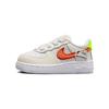 Force 1 LV8 Kleinkind 'Jahr des Hasen' (Unisex) Weiße / Weiße / Gewaschenes Türkis / Sicherheitsorange Kleinkindschuhe FJ4886 181