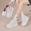 Thick-soled 2026 Spring New Shoes Women's Shoes Versatile Inner Heightening Board Shoes Women's Casual Sports Shoes