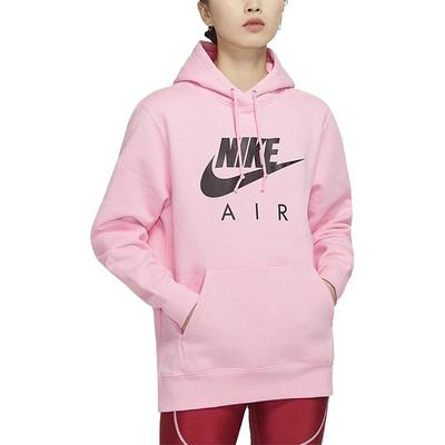 Logo Loose Fit Hoodie Women Hoodies Pink DA3192-636