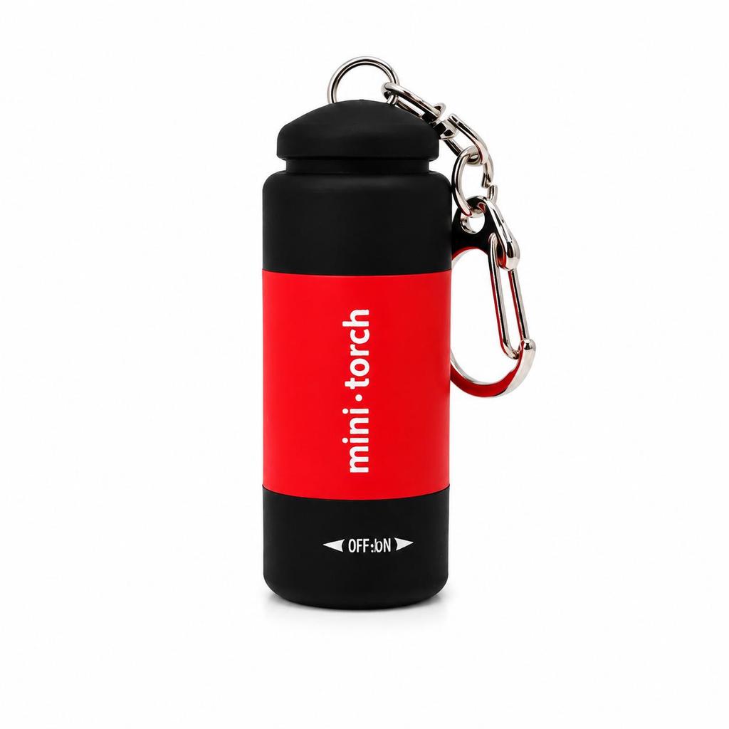 Tragbare Mini-LED-Schlüsselanhänger-Taschenlampe - USB-wiederaufladbar, Multifunktionale Stiftlampe für den Haushalt und den Außenbereich