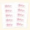 120pcs Thank You for Your Order Sticker 1x3 Inch Labels for Envelope Sealing Small Business Decor Thanks Stickers Supplies X3UC