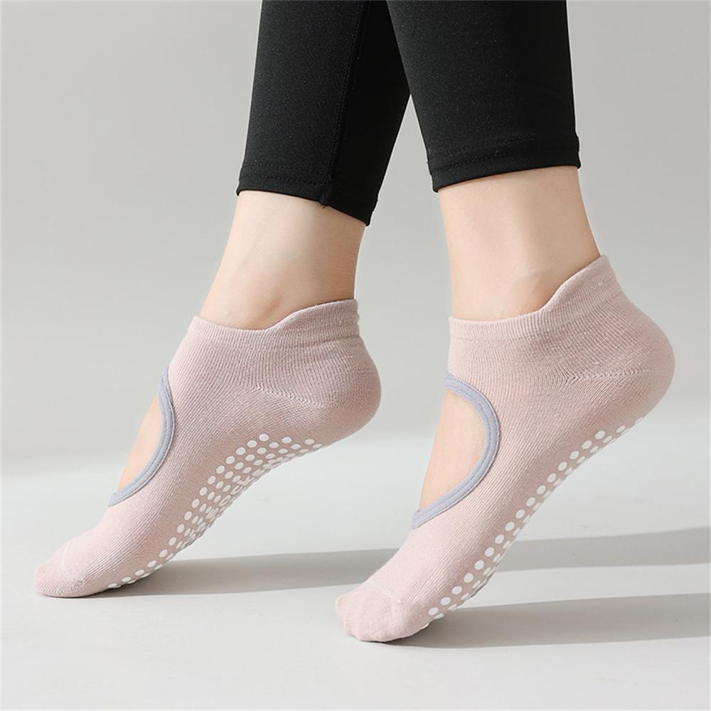 3 Paar Grip Pilates Socken für Damen – Rutschfeste Yoga Socken für Ballett, Tanz und Workouts