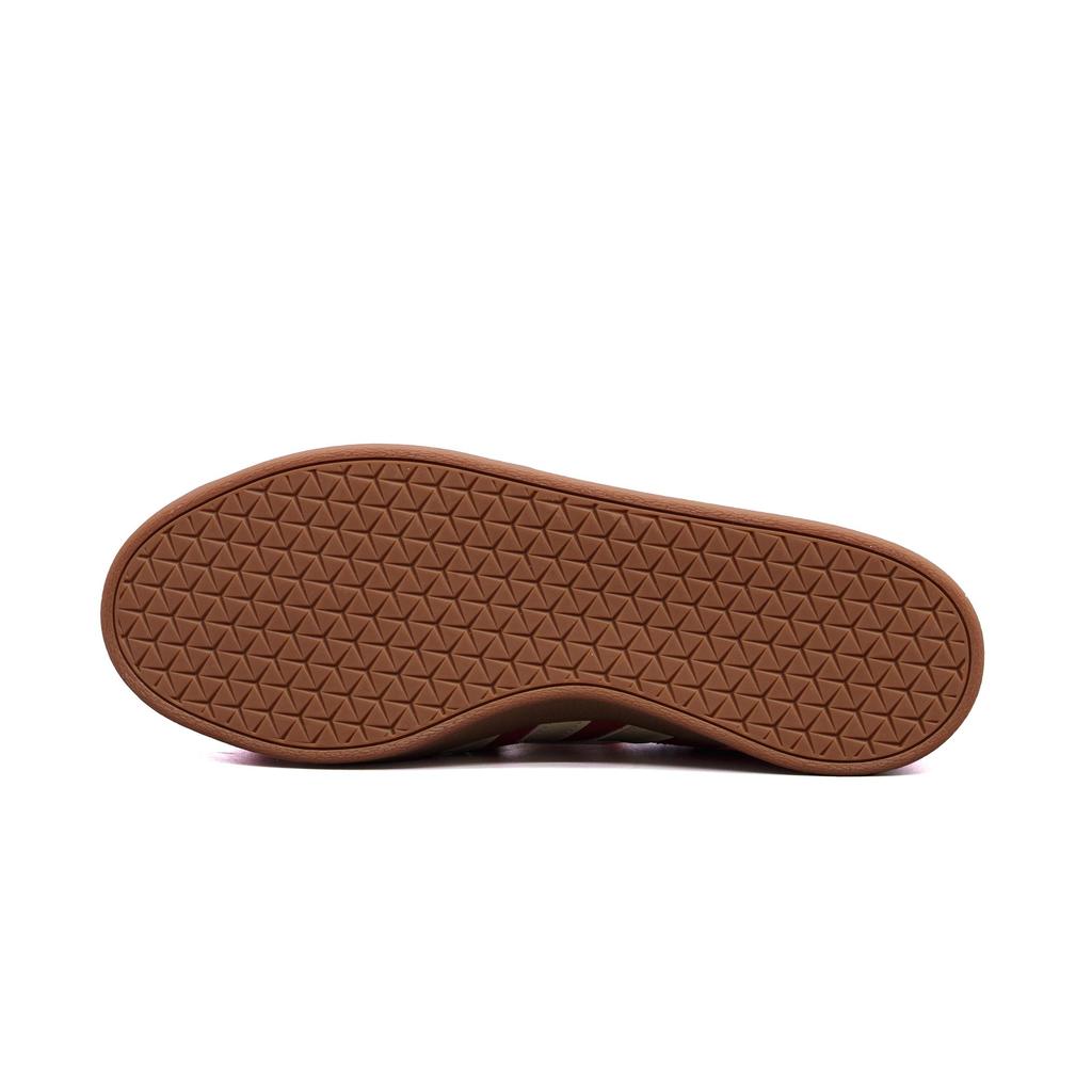 Individuelle Adidas Vl Court Classic Wildleder Abriebfest Rutschfest Niedrig geschnitten Bundeswehr Sneaker Unisex Rote Box KK3774( Team1104-SBOX)