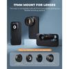 Coque pour iPhone 13 Pro - FREEWELL - Pro Filmmaker - Filtre magnétique - Monture d'objectif 17 mm - Noir