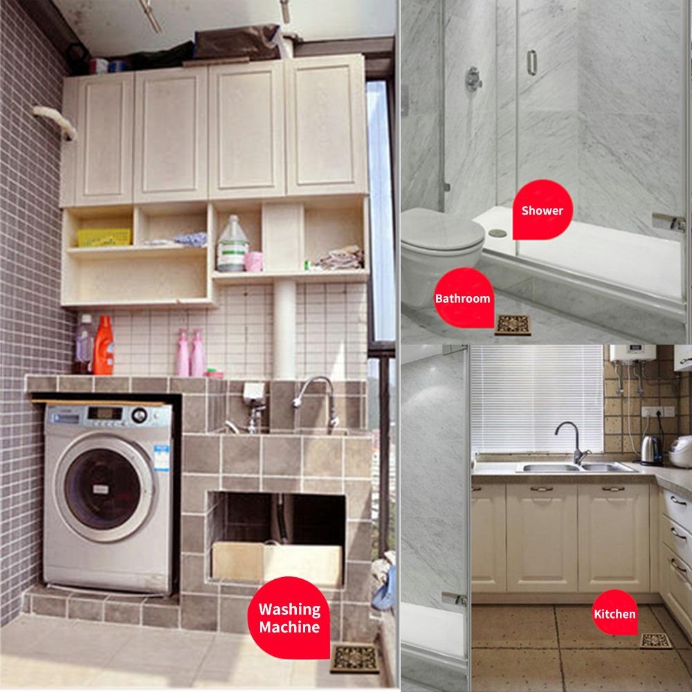 304 Stainless Steel Floor Drain Removable Cover Sink Strainer Durable Drain Protector Shower Area