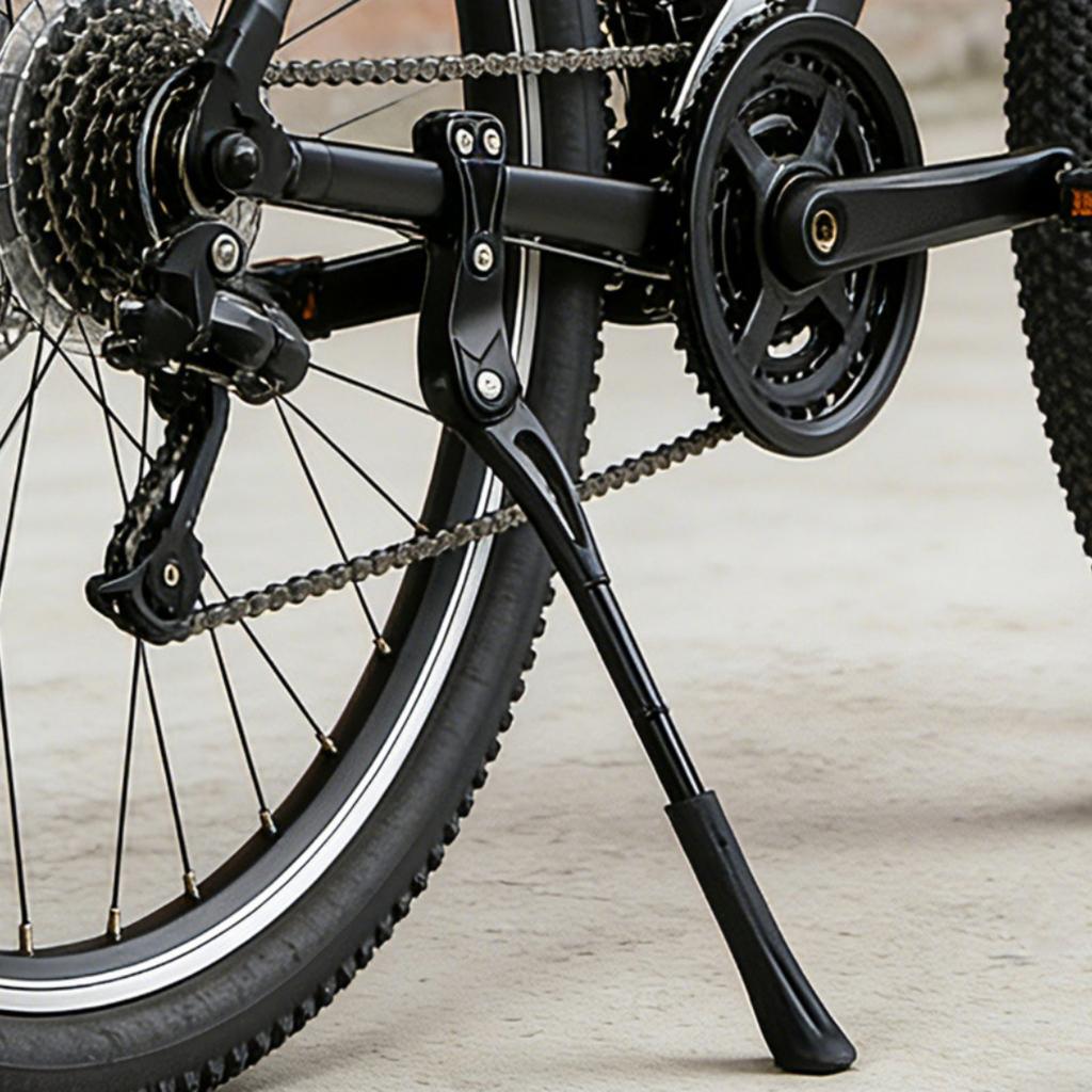 Cric pentru bicicletă Suport stabil Cric din aluminiu pentru bicicletă Stand pentru bicicletă Picior antiderapant Rezistent la uzură Pentru exterior