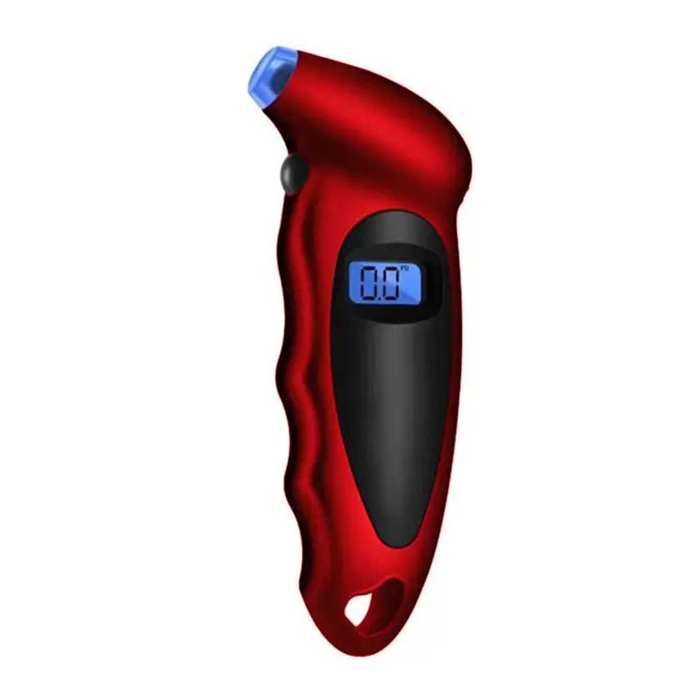 

150PSI Car Portable Digital LCD Tyre Air Pressure Gauge Tester Handheld Backlight High Precision Tire Monitoring Safety Tool червоний