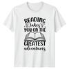 Reading Takes You On The TShirt Bookworm Literacy Gift For Him And Her