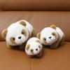 Bag Pendant Panda Plush Toy Home Decor Brown Panda Doll Bag Accessories Stuffed Panda  Xmas Present