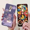 For Huawei Honor 6X BLN-AL10 Case Cute Cartoon Painting Soft Silicone TPU Cover For Honor 6X 6x BLN-L21 5.5" Popular Cats Shell