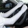 Elasticity Long Anti-UV Gloves Dust-proof Sun Protection Gloves Fashion Driving Gloves  Opera Party