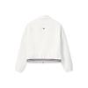 Fila Heritage Fw25 Brand Logo Fashion Casual Woven Polo Long Sleeve Jacket Women Jackets F11W548709F-WT