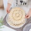 Reusable Dumplings Organizer Multilayer Refrigerator Organizer Bin Round Dumpling Box  Refrigerator