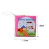 Baby Soft Cloth Book for Newborns 0-12 Months 3D Book Animal Family Cognitive Montessori Early Educational Toys for Kids Gift