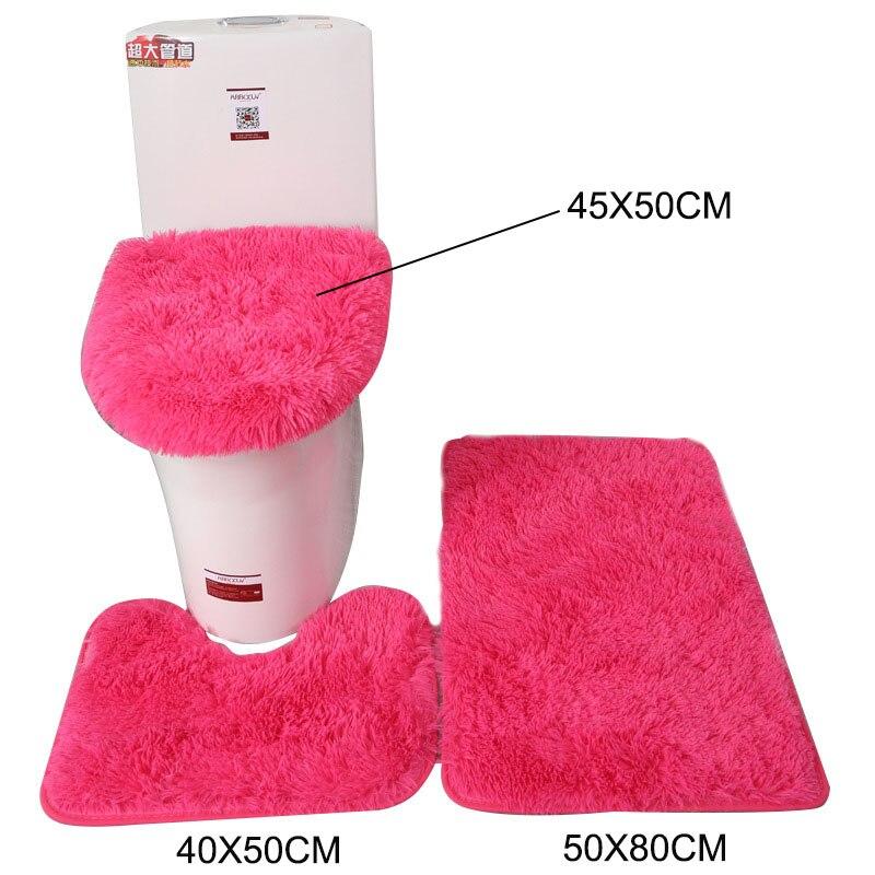 Buy 13Pcs Bathroom Bath Mat Set Soft Fluff Shower Carpet Nonslip Floor Mats for Bathroom
