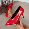 Purple High Heels Women's Stiletto 2025 New Spring and Autumn Banquet Light Mouth Sexy Pointed Toe Single Shoes