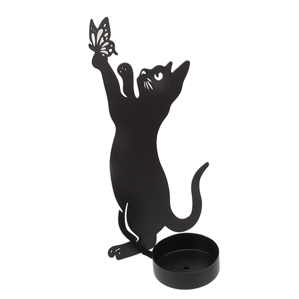 Home Decor Candlestick Durable Cat Candle Holder Decorative Candlestick Holder for Home Decor
