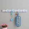 Porch living room simple key hook clothes hook cartoon wall punch-free hanger behind the door