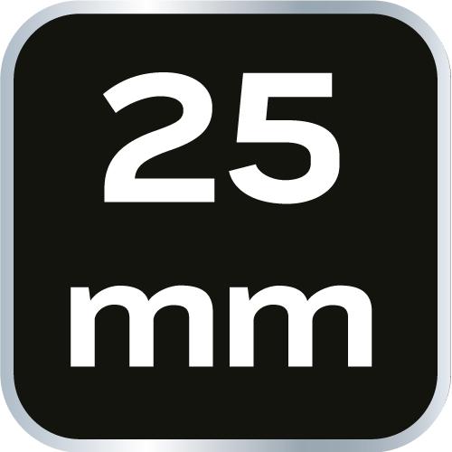 25mm Ratchet Combination Wrench with Switch