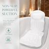 White Full Body Bath Pillow Polyester Bathtub Pillow Bathtub Cushion  Head Neck Back Support