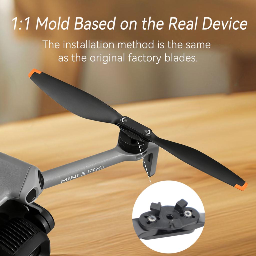 Propellers For DJI Mini 5 Pro Replacement Part Props Blade Light Weight Wing Fans Drone Spare Parts Accessories